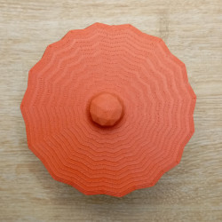 Boîte à Bijoux "Torsadé" | Rangement Éco-responsable Imprimé 3D
