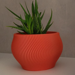 Cache-pot Spirale Organique Mo Design