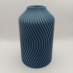 Vase à fleurs imprimé en 3D Aura