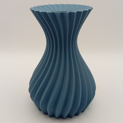 Vas à fleurs imprimé en 3D Vertige