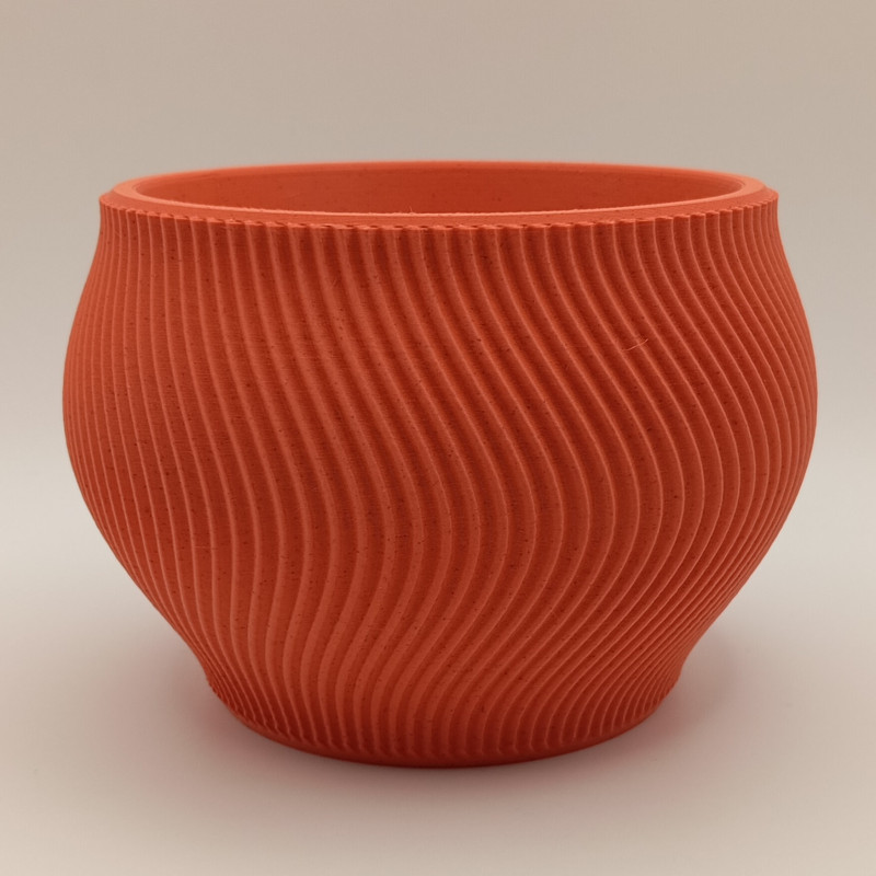 Cache-pot Spirale Organique Mo Design